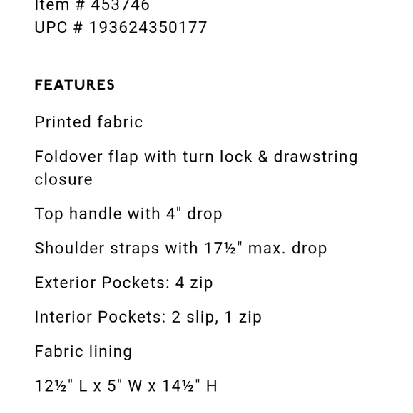 Steve Madden Btito backpack NWOT - Picture 8 of 8